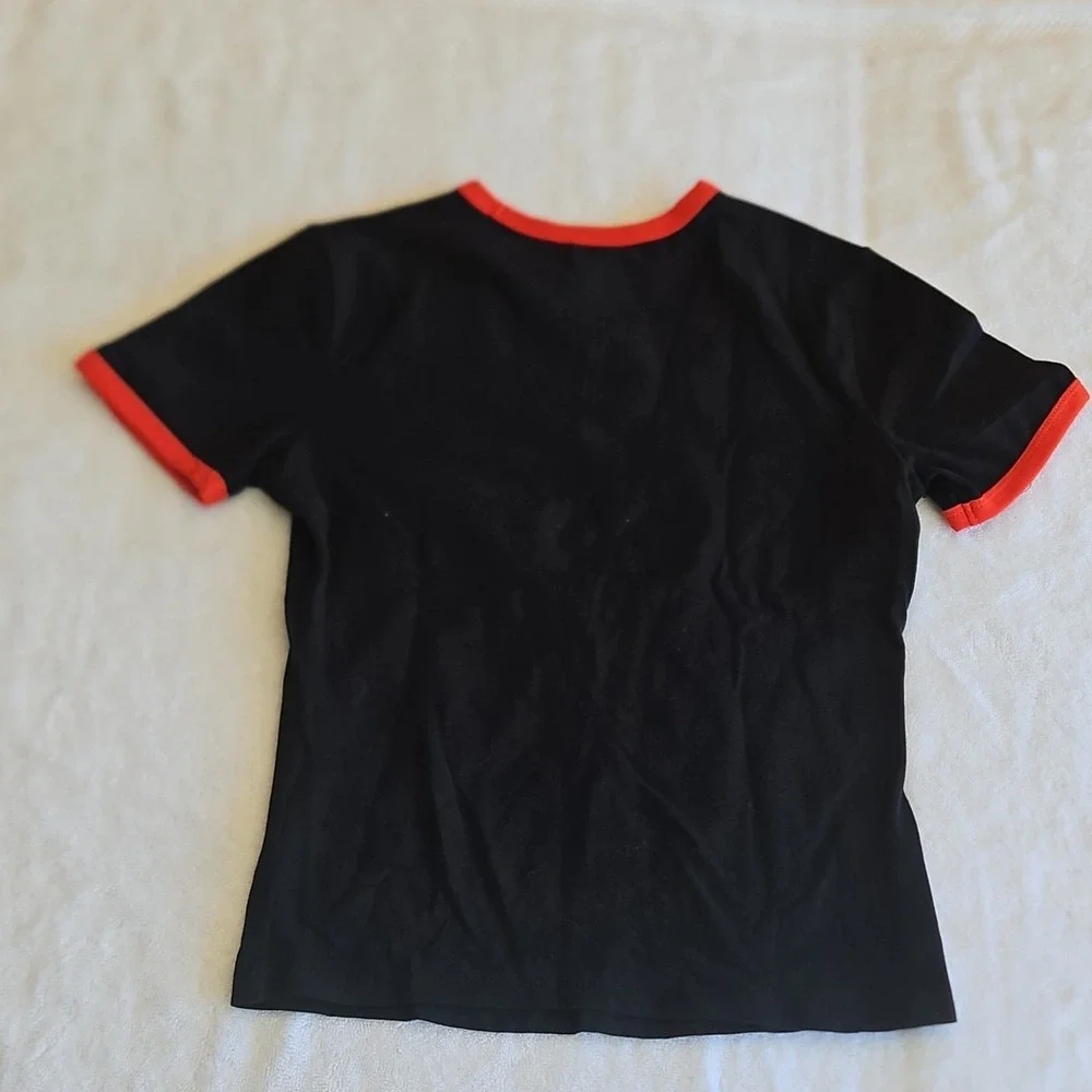 Hybrid Apparel Formula 1‎ Racing Division Pit Crew Shirt XXS Black Red White